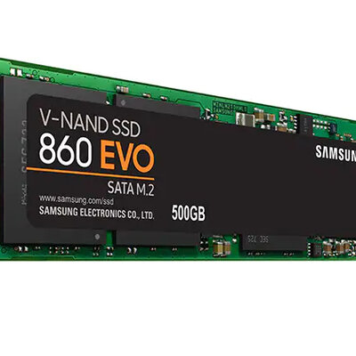 Samsung SSD M.2 SATA 860 EVO MZ-N6E500BW/EU 500GB