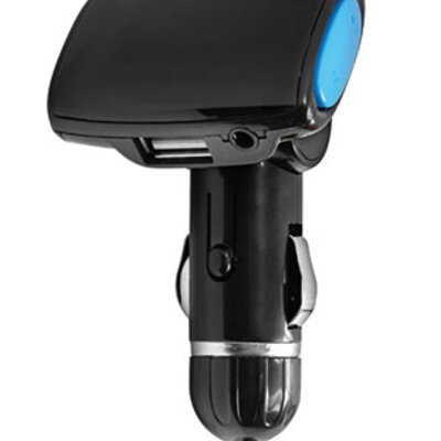 Xwave BT67 blue FM transmiter za automobil sa daljinskim upravljačem