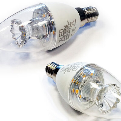 XLED Led Sijalica E14 6W Toplo bela 2 komada 023580