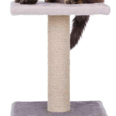 TRIXIE Grebalica za mačke sa stubom i pećinom ZAMORA stojeća - siva