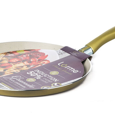 Lorme clasic tiganj granit za palačinke 25cm - Gold