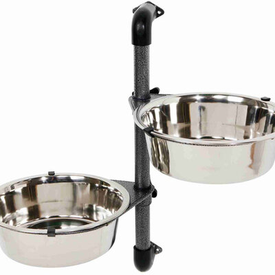 Nosač za zid sa posudama za hranjenje psa Trixie 25005