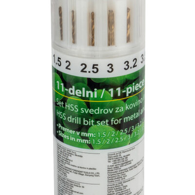 Iskra Set burgija za metal 11 kom. FST111