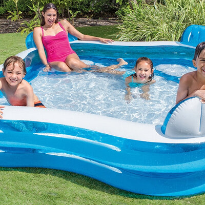 Porodični Bazen Sa Sedištima Intex 56475 - Bazen Za Uživanje