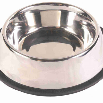 Inox činija 0.7l za pse Trixie 24852
