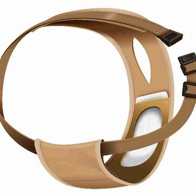 Zaštitne gaćice za ženske pse - struk 40-49cm - boja bež Trixie 23403