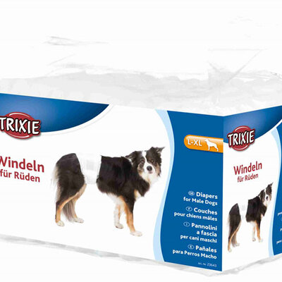 Pelene za muške pse - veličina L-XL - 12 komada Trixie 23643