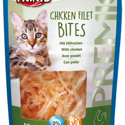 TRIXIE Hrana za mačke Pileći fileti CHICKEN FILET BITES 50gr