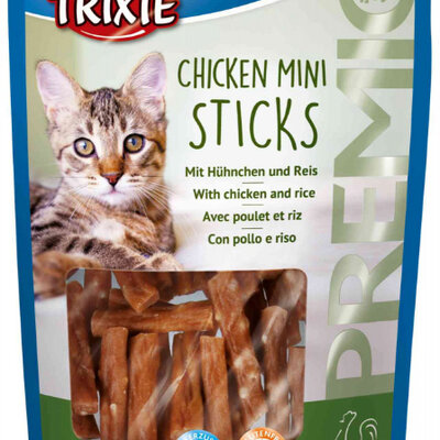 TRIXIE Hrana za mačke PREMIO Štapići Chicken Mini Sticks 50gr