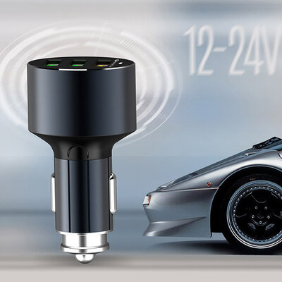 USB punjač iz priključka za upaljač u automobilu LDNIO C703Q