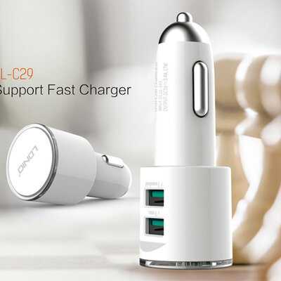 USB punjač iz priključka za upaljač u automobilu LDNIO DL-C29