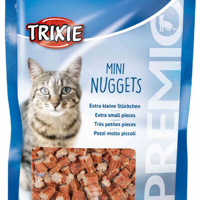 TRIXIE Hrana za mačke PREMIO Komadići tuna-piletina Trainer Snack Mini Nuggets 50gr