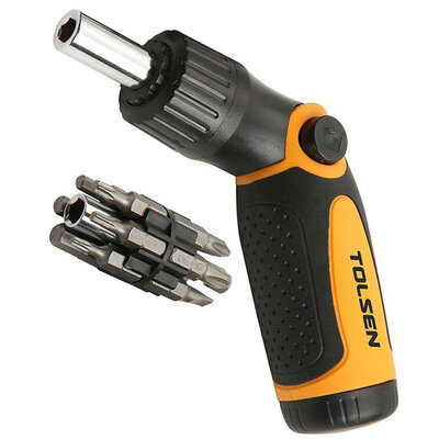 Tolsen Garnitura nastavaka odvijača sa zglobnom drškom 20040