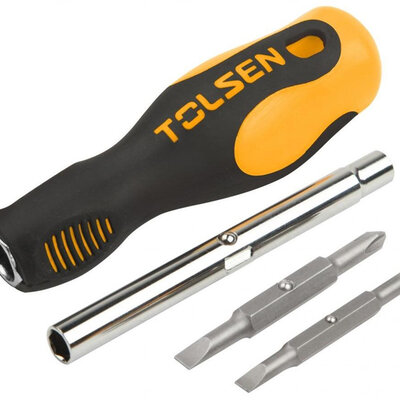 Tolsen Set nastavaka odvijača sa drškom 20043