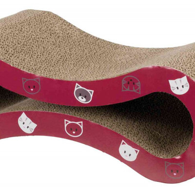 TRIXIE Grebalica za mačke DUPLI TALAS od kartona MIMI 