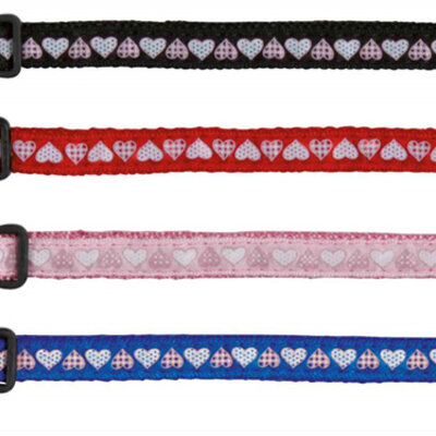 TRIXIE Ogrlica za mačke sa dezenom SRCA