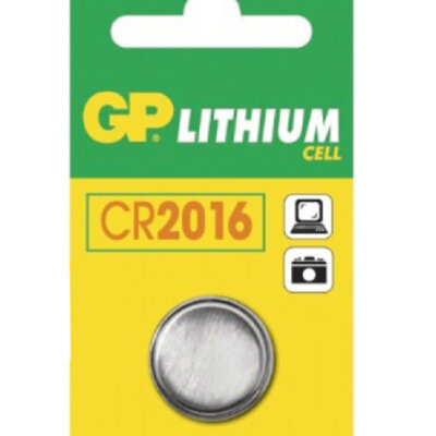 GP dugmasta baterija CR2016