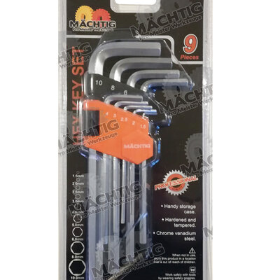 Imbus ključevi Set 1.5-10mm Machtig LAT-366