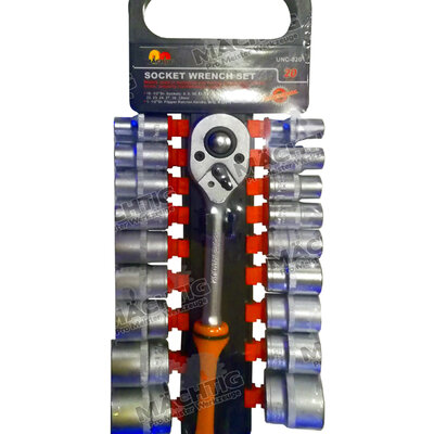 Garnitura nasadnih ključeva sa račnom Machtig UNC-20