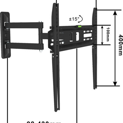 Trick Zidni zglobni nosač za televizor 32-55 inča TR005