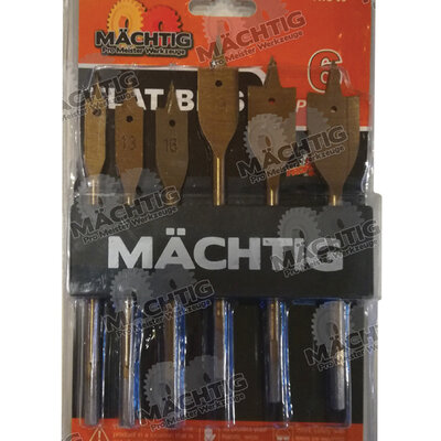 Machtig Set ravnih burgija za drvo TWS-06