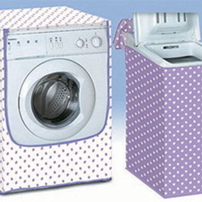 Navlaka za veš mašinu vertikalna bela