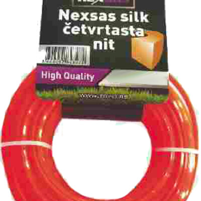 Nexsas Silk za trimer Četvrtasta nit 2mm 60m
