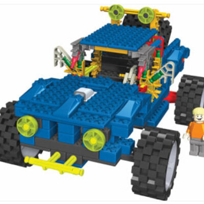 Knex Pick-Up Truck - vozilo sa motorom iz serije Roads Rigs KN11910