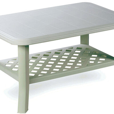 Baštenski Plastični Sto Niso White