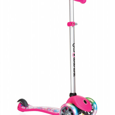 Dečiji trotinet sa svetlećim točkovima Globber Primo Fantasy Pink 18141