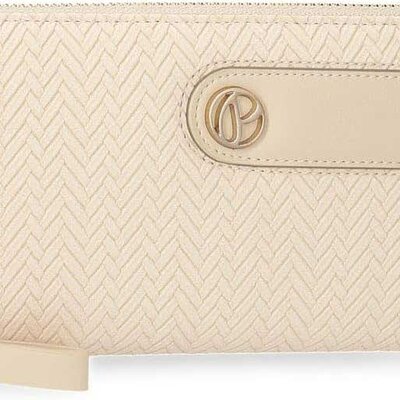Ženski novčanik 19cm Pepe Jeans Sprig beige 79185