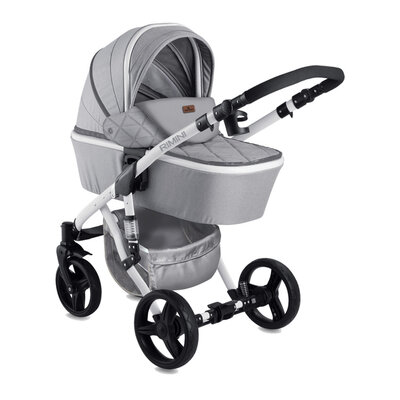 LORELLI Kolica za bebe RIMINI set Grey