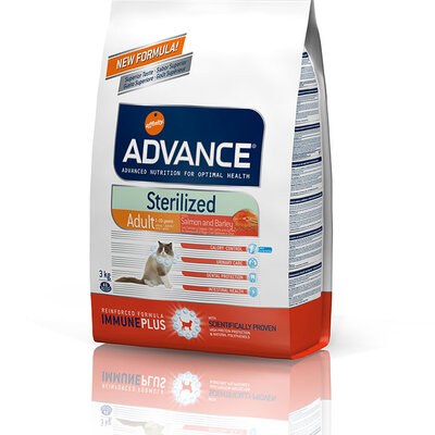 Advance Cat Sterilized Sensitive Hrana za mačke - losos i ječam 1.5kg