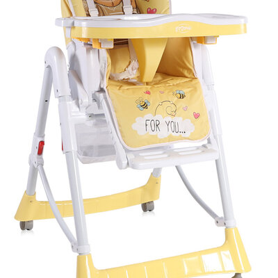 LORELLI Stolica za hranjenje PRIMO Yellow Bear