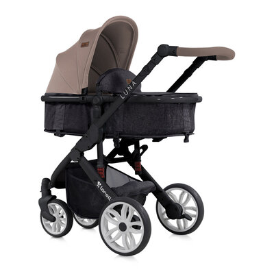 LORELLI Kolica za bebe LUNA Set 2 u 1 Beige and Black