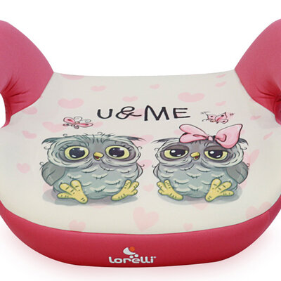 LORELLI Autosedište TEDDY 15-36kg Pink Owls