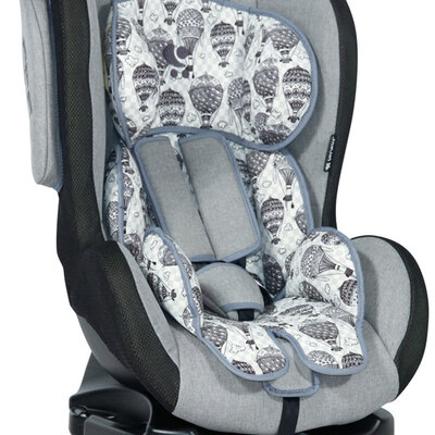 LORELLI Autosedište TOMMY + SPS 0-18kg Black and Grey Baloons