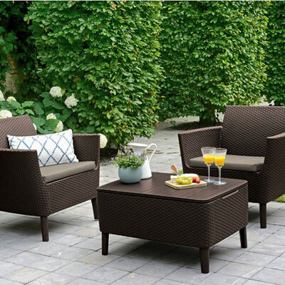 Balkonska Garnitura Salemo Brown - Curver - Allibert 