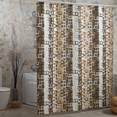 Zavesa za kadu i tuš kabinu Kare bež 180 x 200 cm