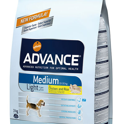 Advance Hrana za pse - Light Medium - pakovanje 15kg