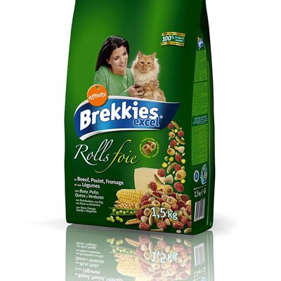 Brekkies Rolls Foie Hrana za mačke - Kolutići sa džigericom - pakovanje 20kg