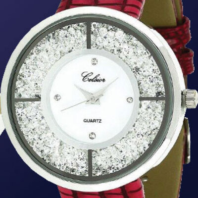 Sat sa Swarovski kristalima crveni