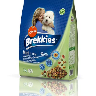Brekkies Mini Rolls - Hrana za pse malih rasa  - pakovanje 7.5kg