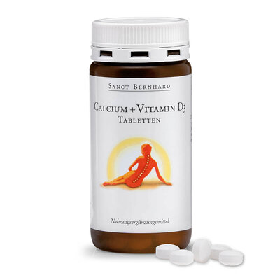 Krauterhaus Sanct Bernhard kalcijum+vitamin D3 tablete