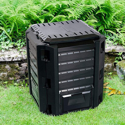 Komposter za pravljenje i čuvanje organskog đubriva Prosperplast IKL380C-S411