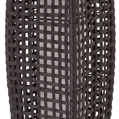 Baštenska Solarna Lampa Od Wicker Ratana 46 cm