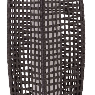 Baštenska Solarna Lampa Od Wicker Ratana 68 cm