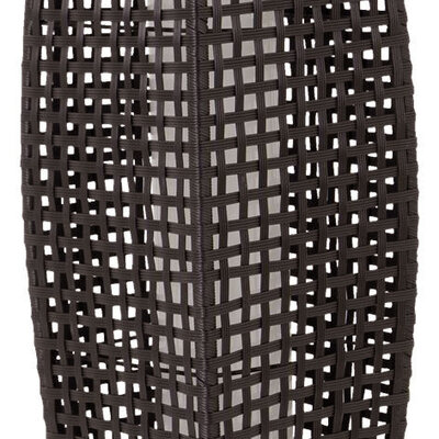 Baštenska Solarna Lampa Od Wicker Ratana 78 cm