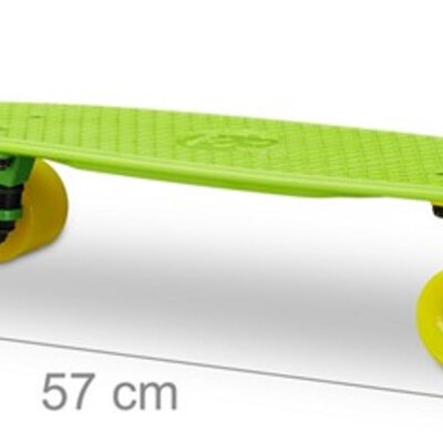 Skejtbord Relaxdays Zeleni 57cm 10022271G