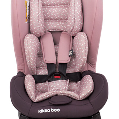 KIKKA BOO Autosedište VINTAGE 0-18kg Butterfly Dark Pink
